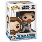 Figurine pop - star wars classique - obi - wan kenobi blue light saber - funko pop