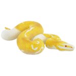 Figurine serpent python royal albinos