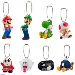 Figurine shokugan - super mario bros wonder - mascot charm collection