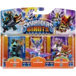 Figurines skylanders : giants - gill grunt + flashwing + double trouble