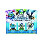 Figurine skylanders : spyro's adventure - stealth elf + wrecking ball + sonic boom