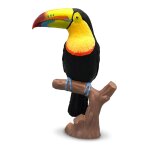 Figurine toucan a quille Figurine toucan a quille