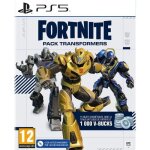 Fortnite : pack transformers (code in a box) ps5