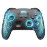 Freaks and geeks manette harry potter switch / pc rgb sans fil - c�ble 1m - noire - patronus