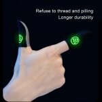 Gants de jeu durables, 2 pièces, manchons réutilisables pour les doigts, pour contrôleur de jeu sur téléphone ... Gants de jeu durables, 2 pièces, manchons réutilisables pour les doigts, pour contrôleur de jeu sur téléphone ...