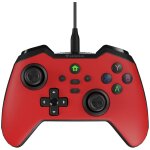 Genesis mangan 300 rouge usb manette de jeu analogique / num�rique android, nintendo switch, pc