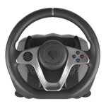 Genesis seaborg 400 noir, argent usb volant + p�dales nintendo switch, pc, playstation 4, playstation ...