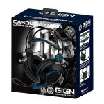 Gign - casque gaming 50 mms avec micro pour ps5 - xbox serie x - ps4 - xbox one - pc nintendo switch