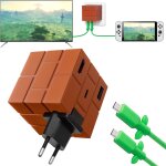 Gjfty - 65w dock switch 2 chargeur compatible avec switch / oled, portable switch docking station pour ... Gjfty - 65w dock switch 2 chargeur compatible avec switch / oled, portable switch docking station pour ...