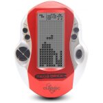 Grand ecran noir et blanc console de jeu tetris intgr 26 jeux jouet enfants ergonomique conu (rouge) ...