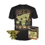 Gremlins pop! & tee set figurine et t - shirt gizmo heo exclusive (s)