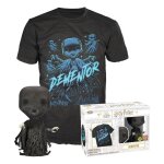 Harry potter pop! & tee set figurine et t - shirt dementor (gl) (m)