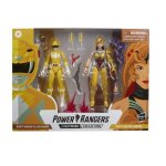 Hasbro power rangers lightning collection mighty morphin ranger jaune contre scorpina, pack de 2 figurines ...