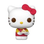 Hello kitty figurine pop! sanrio vinyl hello kitty with dessert 9 cm