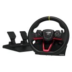 Hori spf - 022u accessoire de jeux vid�o noir rf / usb volant + p�dales pc, playstation 4, ps5