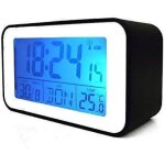 Horloge radio - pilotée avec thermomètre avec fonction réveil (4491s) Horloge radio - pilotée avec thermomètre avec fonction réveil (4491s)