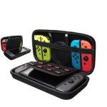 Housse pour nintendo switch sac de rangement dur noir