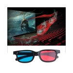 Hsmy - casque vr 10pcs lunettes 3d universelles noir cadre rouge bleu cyan anaglyphe 3d 0. 2mm pour film ...