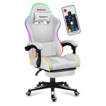 Huzaro force 4. 7 si�ge de jeu sur pc si�ge balan�oire (nacelle) blanc