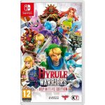 Hyrule warriors : definitive edition jeu switch + 1 figurine offert