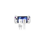 Ibroz gaming chargeur 65w blanc type c + cble type c pour asus rog ally