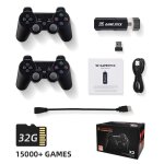 Jeu 32g 15000 - console de jeux vidéo rétro y5 lite, 4k hd, 2. 4 go, double contrôleur sans fil, pour ... Jeu 32g 15000 - console de jeux vidéo rétro y5 lite, 4k hd, 2. 4 go, double contrôleur sans fil, pour ...