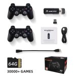 Jeux gd10 64g 30000 - console de jeu vidéo rétro pour tv, sortie 4k hd, manettes sans fil 2. 4g, 3d, ... Jeux gd10 64g 30000 - console de jeu vidéo rétro pour tv, sortie 4k hd, manettes sans fil 2. 4g, 3d, ...