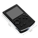 Jeu vido console portable vintage en couleurs avec 256 jeux et batterie