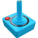 Joystick sans fil bleu pac - man cx - 40 atari edition inky