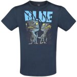 Jurassic park - blue the raptor - t - shirt pop (xl) Jurassic park - blue the raptor - t - shirt pop (xl)