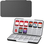 Kal - etui pour carte de jeu pour nintendo switch 2 / switch oled&lite, etui pour carte mmoire en fibre ...