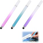 Kalanka - lot de 3 stylets 2 en 1 pour ecrans tactiles avec disque transparent et pointe en silicone, ... Kalanka - lot de 3 stylets 2 en 1 pour ecrans tactiles avec disque transparent et pointe en silicone, ...