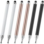 Kalanka - lot de 6 stylets pour ecran tactile compatibles avec iphone, ipad et tous les appareils a ecran ...