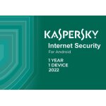 Kaspersky internet security for android 2022 1 year 1 device key - global