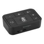 Kensington universal 3 - in - 1 pro audio headset switch - commutateur pour casque pour casque - noir ...