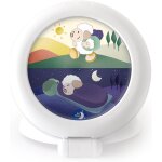 - kid sleep réveil educatif nomade pour enfants jour / nuit lumineux fille / garcon globetrotter, blanc ... - kid sleep réveil educatif nomade pour enfants jour / nuit lumineux fille / garcon globetrotter, blanc ...
