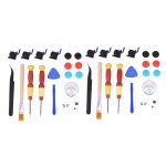 Kit de rparation de anciers analogique 3d pour nintendo switch joy - con, boucles en mtal, tournevis, ...