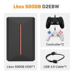 Lbox500g - d2ebw - 2 - disque dur de jeu portable, hdd avec plus de 3700 jeux pc et 3d, ps4, ps3, ps2, ... Lbox500g - d2ebw - 2 - disque dur de jeu portable, hdd avec plus de 3700 jeux pc et 3d, ps4, ps3, ps2, ...