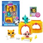 Littlest tiki jungle playpack with 3 lps mini pet
