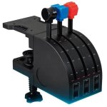 Logitech flight throttle quadrant - acc�l�rateur - filaire - pour pc