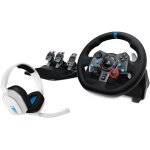 Logitech g g29 astro a10 bundle - ensemble volant et pédales avec casque astro Logitech g g29 astro a10 bundle - ensemble volant et pédales avec casque astro
