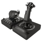 Logitech x56 h. o. t. a. s. - joystick et acclrateur - filaire - pour pc