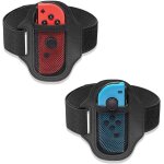 Lot de 2 sangles de jambe elastiques reglables compatibles avec switch sports, accessoires de jeu de ...