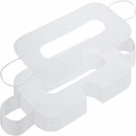 Lot de 50 lunettes de réalité virtuelle jetables 3d unies en tissu polaire doux et respirant pour lunettes ... Lot de 50 lunettes de réalité virtuelle jetables 3d unies en tissu polaire doux et respirant pour lunettes ...