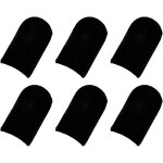 Lot de 6 manchons de doigt en fibre de carbone anti - transpiration pour jeux de téléphone portable noir[z1252 ... Lot de 6 manchons de doigt en fibre de carbone anti - transpiration pour jeux de téléphone portable noir[z1252 ...