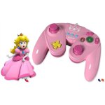 Manette fight pad pdp pour wii u - modle peach