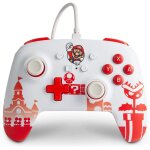 Manette filaire améliorée powera mario rouge / blanc pour nintendo switch Manette filaire améliorée powera mario rouge / blanc pour nintendo switch