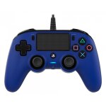 Manette filaire compacte nacon bleue pour ps4