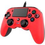 Manette filaire compacte rouge nacon pour ps4 Manette filaire compacte rouge nacon pour ps4