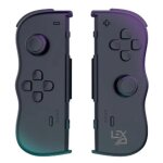 Manette lexip twin pads sans fil noir pixminds pour , nintendo switch